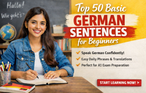 Top 50 Basic German Sentences for Beginners