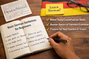 Top 50 Basic German Sentences for Beginners - Germanacharya