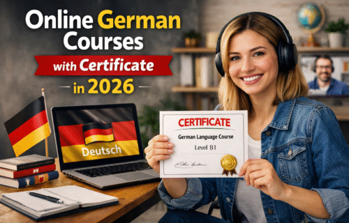 Best Online German Courses with Certificate in 2026
