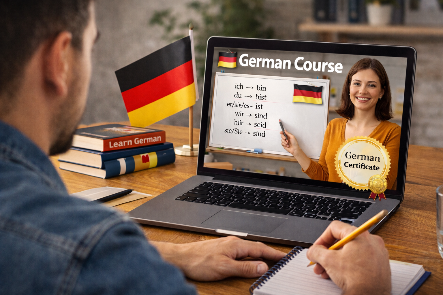 Online German Courses with Certificate