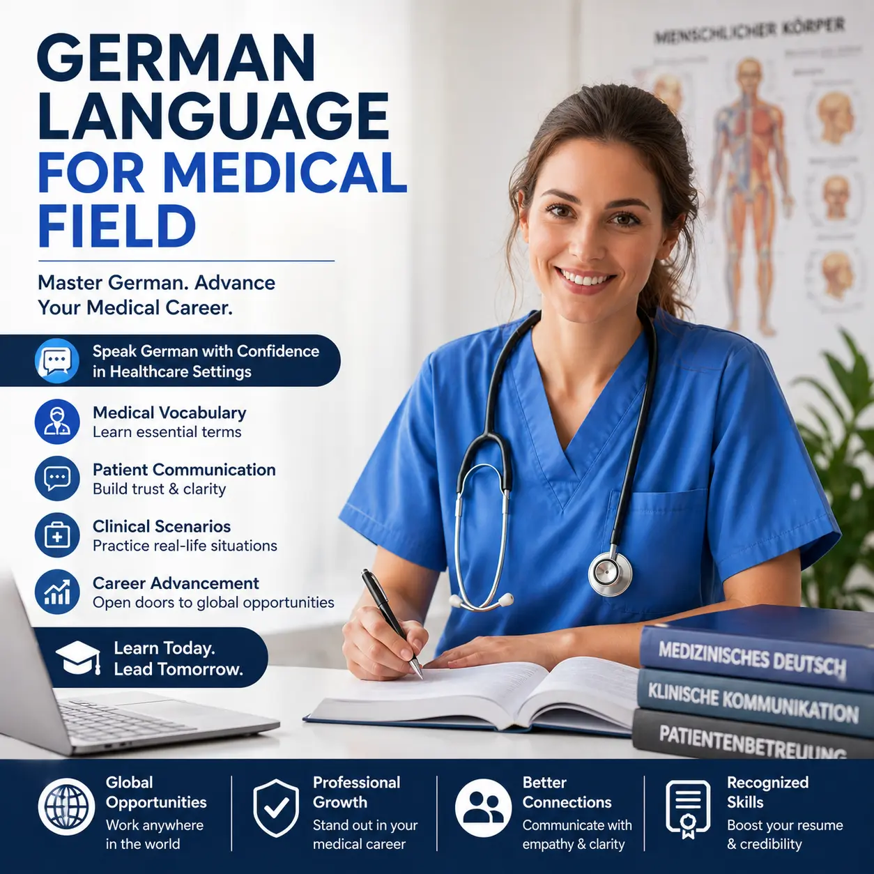 German Language for Medical Field