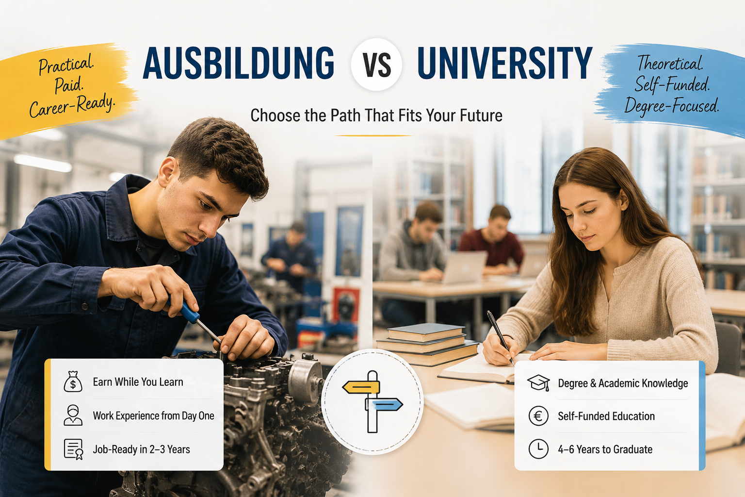 Ausbildung vs University: Which Is Better for Your Future?