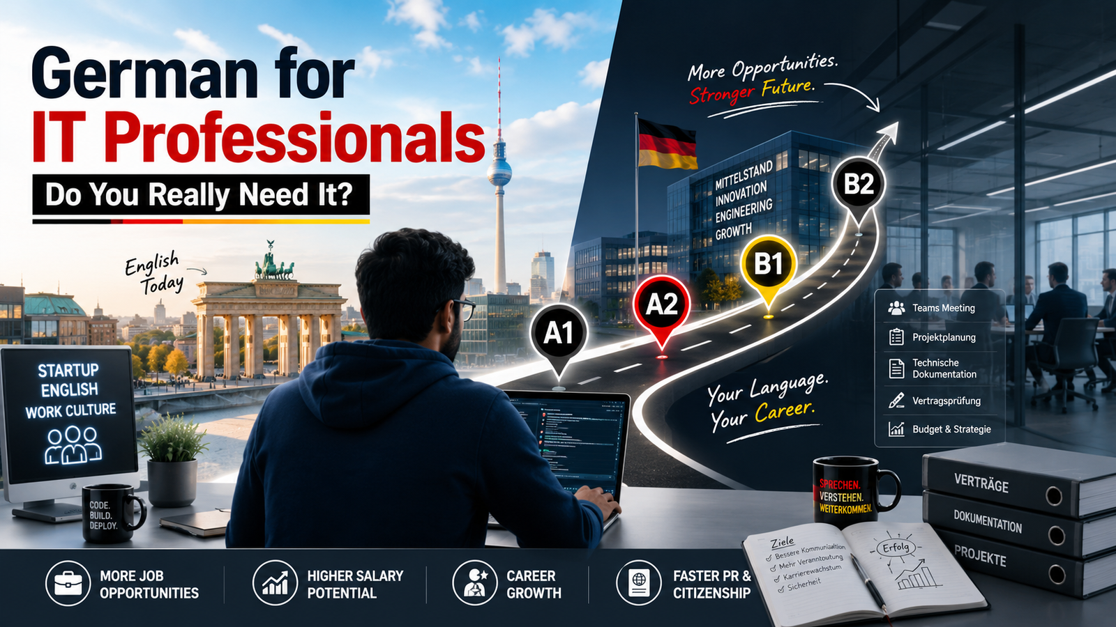 German for IT Professionals: Do You Really Need It?