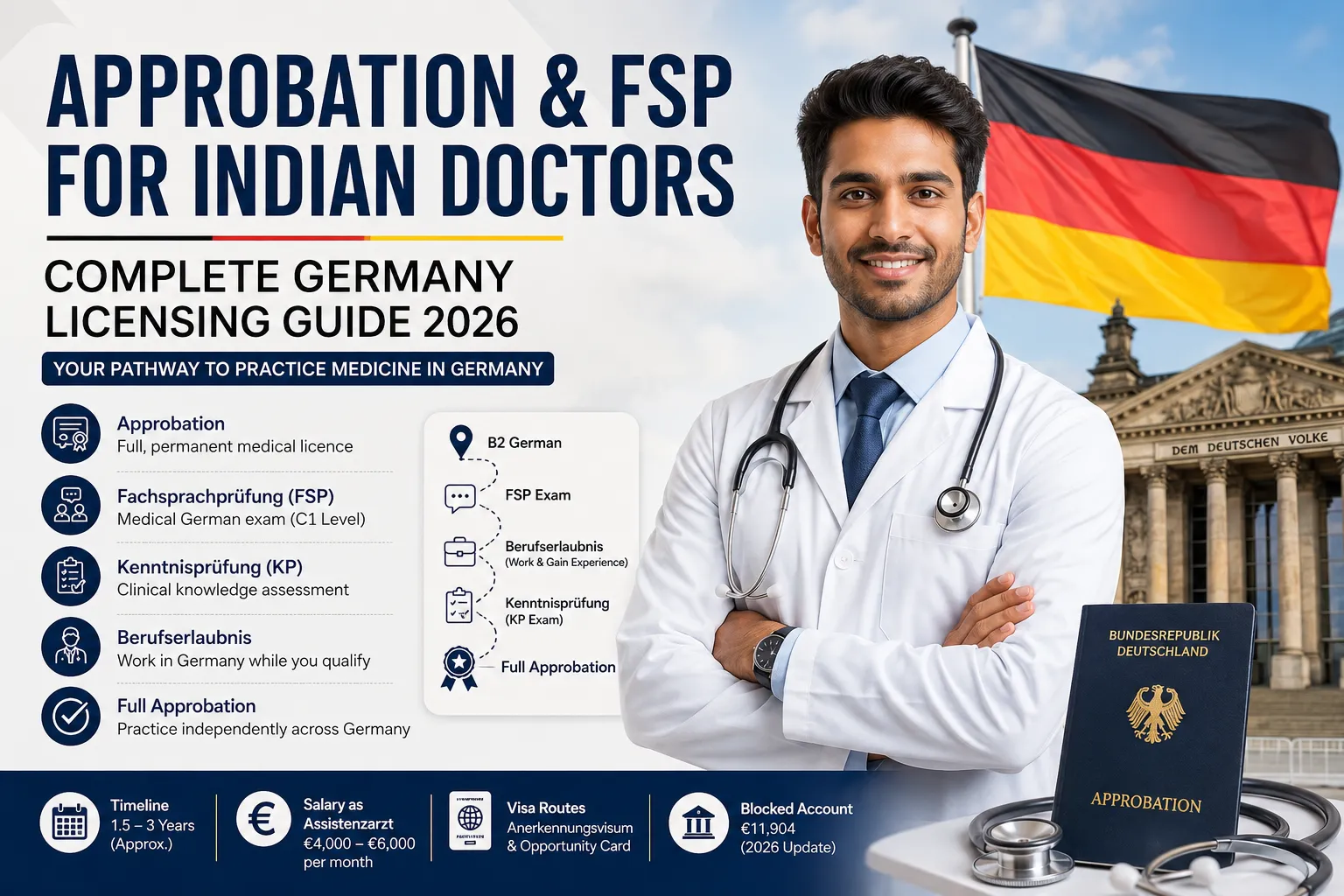 Approbation FSP Indian Doctors: