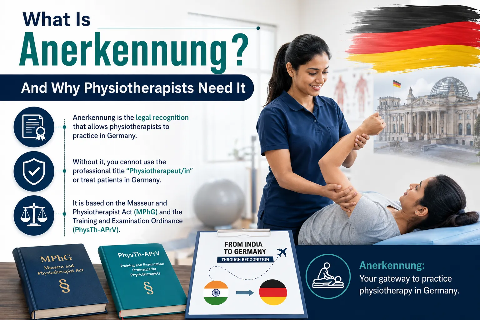 Anerkennung means recognition